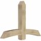 Ekena Millwork Bellingham Rough Sawn Timber Gable Bracket, Douglas Fir, 60"W x 40"H x 6"D x 6"F, 16/12 Pitch GBW060X40X0606BEL00RDF - alternate 2